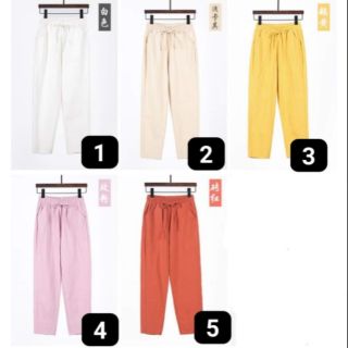 Combo 2 Quần Đũi Dài Dáng Suông Cao Cấp Cho Nữ