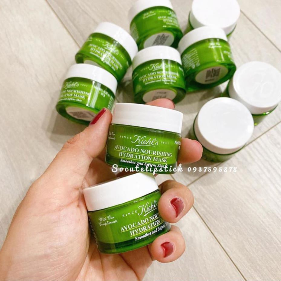 Mặt Nạ Bơ Cấp Nước Kiehl's Avocado Nourishing Hydration Mask Tuýp 5ml/ Hũ hãng 14ml