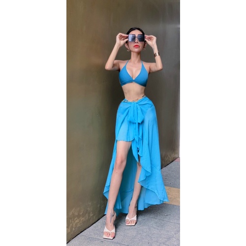[ Cao cấp ] Khăn Quấn Ngoài Bikini Đi Biển Hàng Loại 1