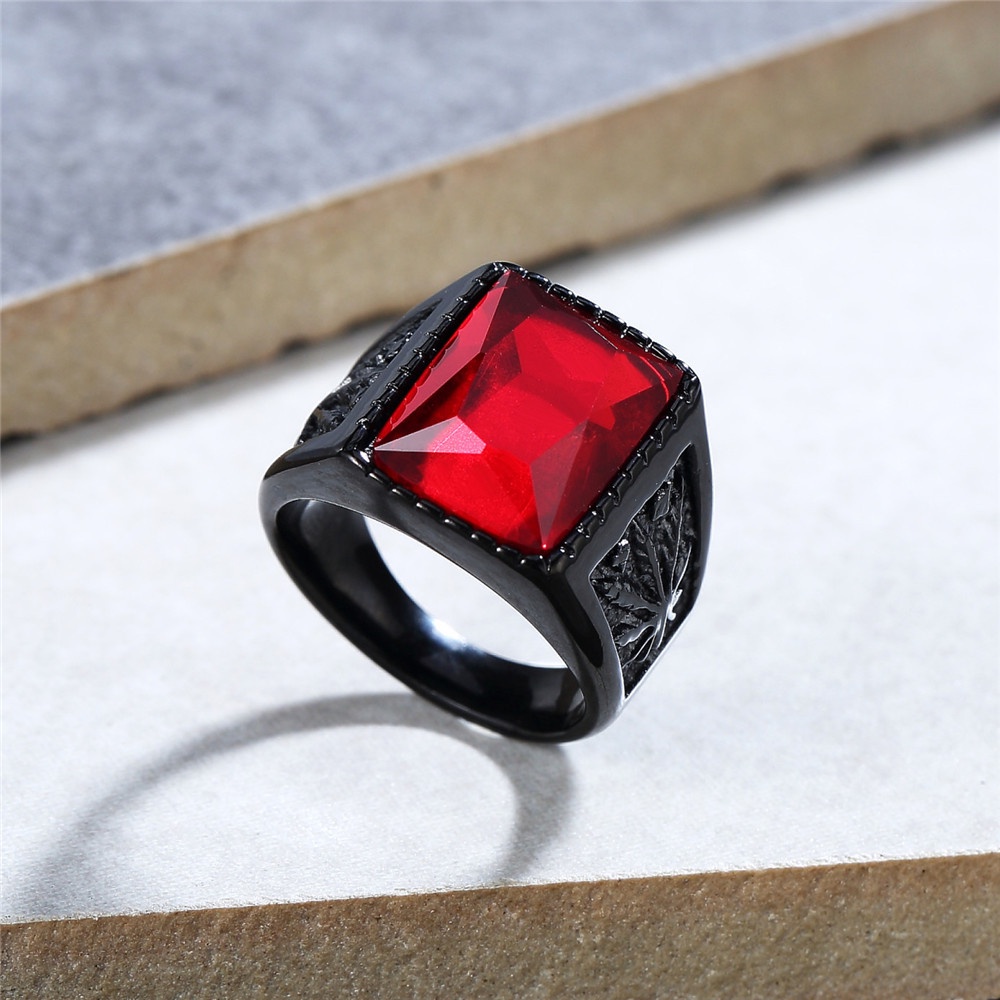 Nhẫn nam nữ tròn Loki Accesories màu bạc thời trang chất Titan đẹp đơn giản không gỉ - Nhẫn Cuba
