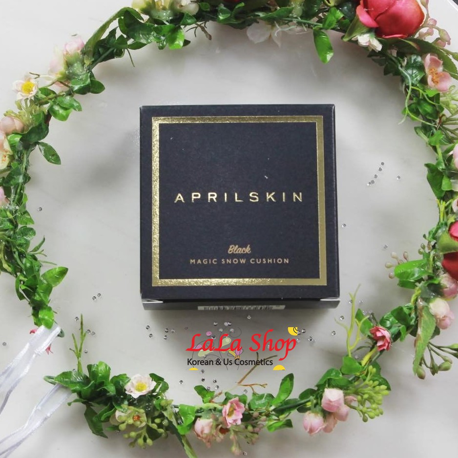  Phấn Nước April Skin Black Magic Snow Cushion SPF 50+ PA+++ | BigBuy360 - bigbuy360.vn