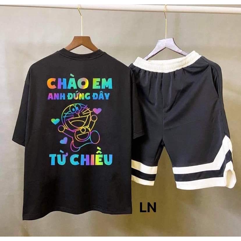 [BỘ HÓT ]  Sét áo phản Quang quần v Chất cotton su LN0650Y