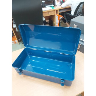 Hộp đồ nghề màu xanh không tầng 43x21x16