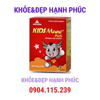 Kidsmune plus tăng cường sức đề kháng, tiêu hóa khỏe mạnh thông minh hơn Vinalink group – 30 gói/hộp