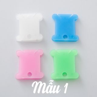 50 bobbin, thẻ quấn chỉ (tặng dụng cụ quấn chỉ)