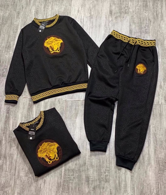 Bộ nam versace cao cấp ép vân