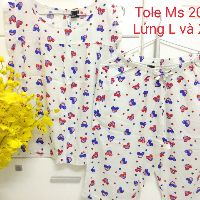 Đo mặc nhà big size hàng xuất