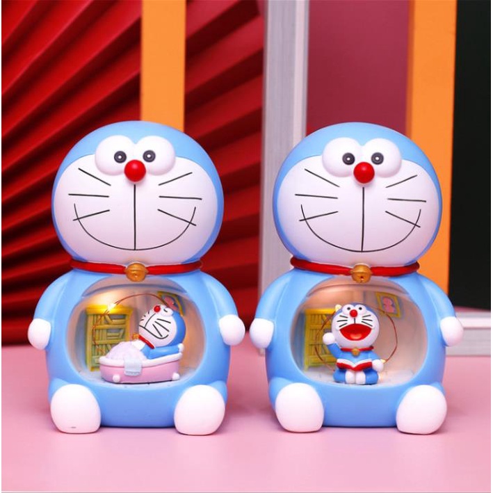 Đèn ngủ DORAEMON  Đèn Led Trang Trí Phòng Khách Siêu Dễ Thương cho bé