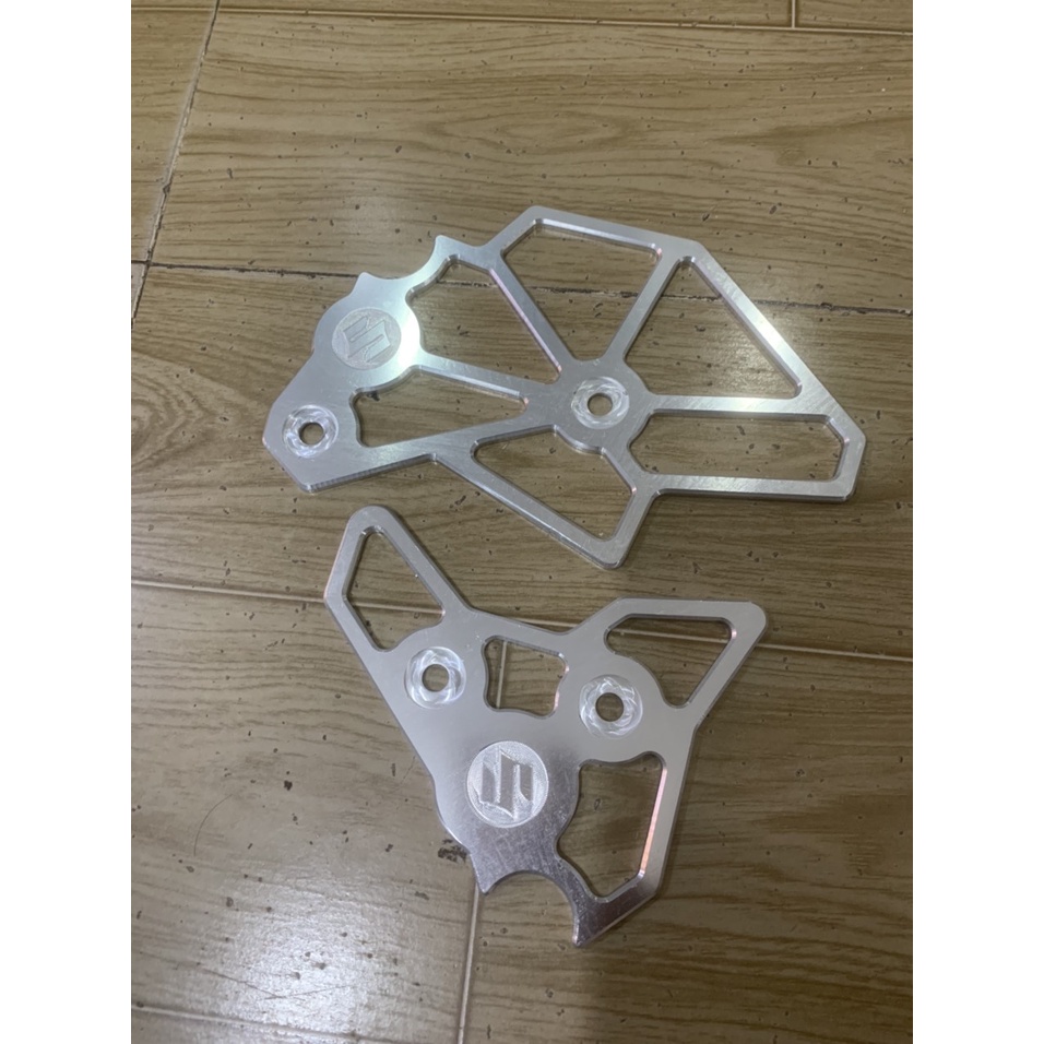 Ốp sườn nhôm satria_và raider Fi màu bạc nhôm cnc