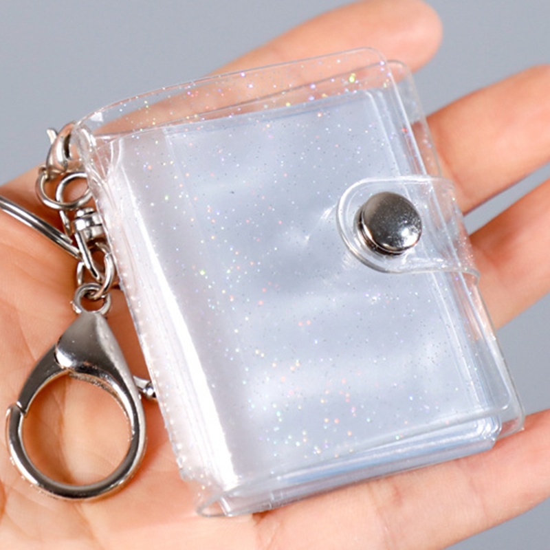 Album Ảnh Mini 16 Ngăn 2 Inch Có Móc Khóa Tiện Lợi