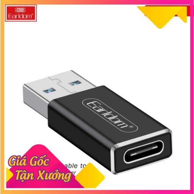 CHIÍNH HÃNGĐầu chuyển đổi Earldom type c sang usb và ngược lại