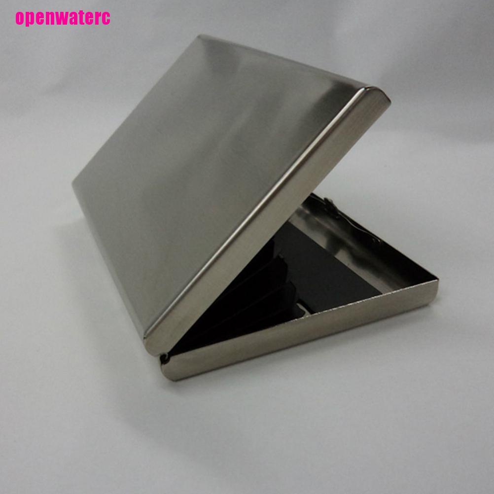 Ốp Điện Thoại Bằng Thép Không Gỉ Kèm Ngăn Đựng Thẻ Tiện Dụng Cho Nam