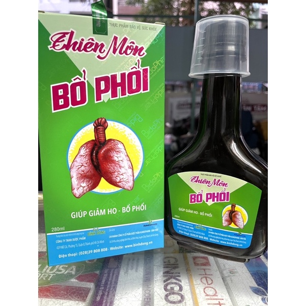 THIÊN MÔN BỔ PHỔI GIẢM HO, BỔ PHỔI [ KÈM NẮP ĐONG KHI UỐNG]