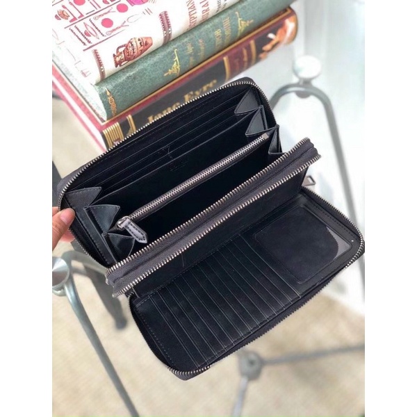 📛RẺ VÔ ĐỊCH📛CLUTH COAH DOUBLE ZIP NHIỀU NGĂN