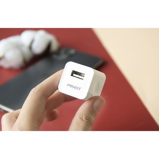 Củ sạc iPhone 1A nhỏ gọn Pisen