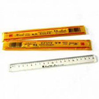 Combo 100 thước kẻ cứng trong suốt dài 20cm - SP000307