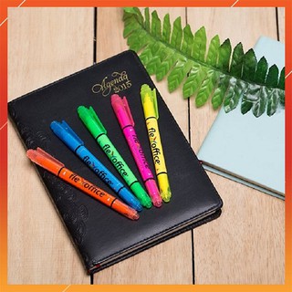 ⏩ bút dạ quang 2 đầu flexoffice fo-hl01
