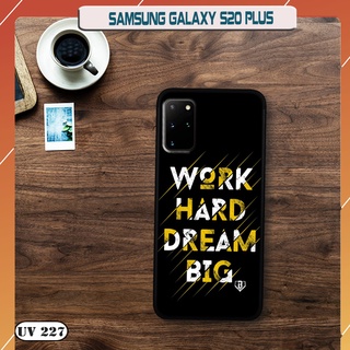 Ốp lưng nhám in hình 3D Samsung Galaxy S20 Plus