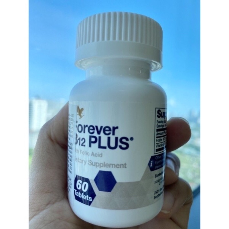 VIÊN BỔ SUNG SẮT Forever B12 Plus cho mẹ bầu và người thiếu máu #188flp. 60 viên/lọ