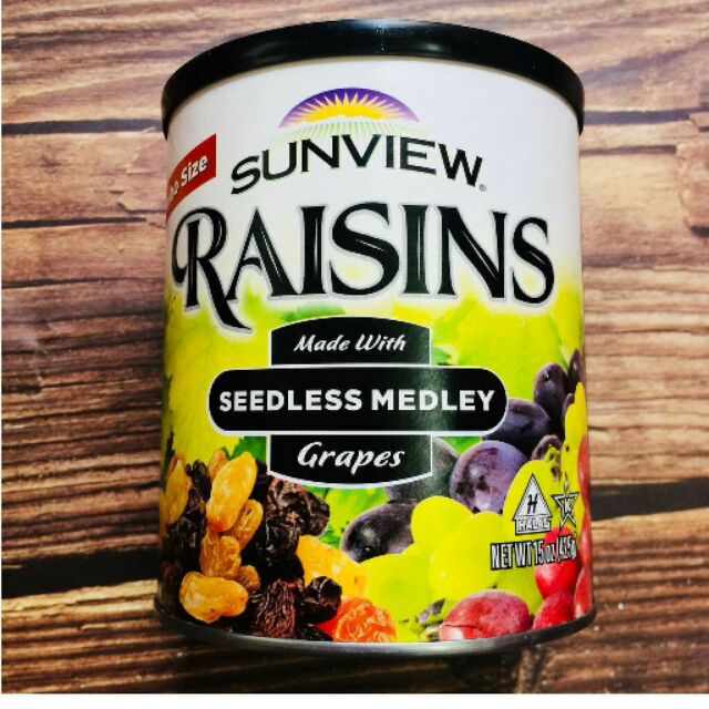 NHO KHÔ SUNVIEW RAISINS USA - 425G