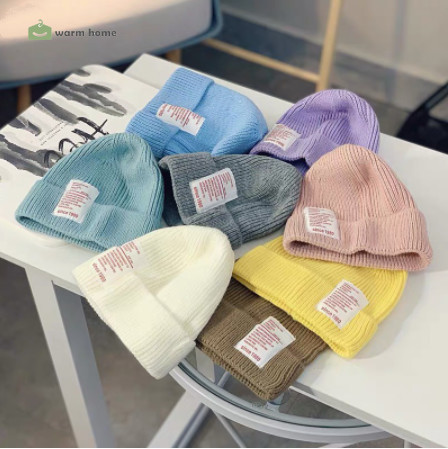 Mũ len quả dưa họa tiết cá tính dành cho cả nam và nữ