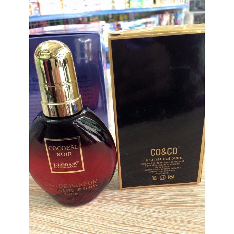Tinh dầu dưỡng tóc CocoELS 80ml hương nước hoa chính hãng L'UÔDAIS
