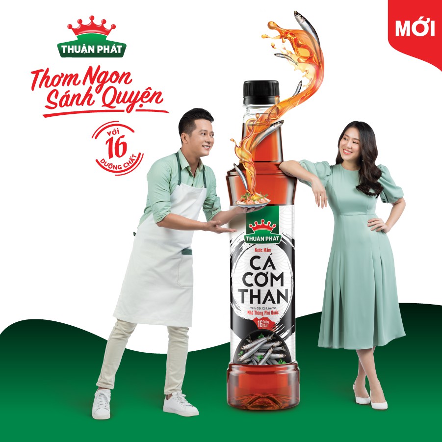 Bán sỉ - Nước mắm Cá Cơm Than Thuận Phát 500ml