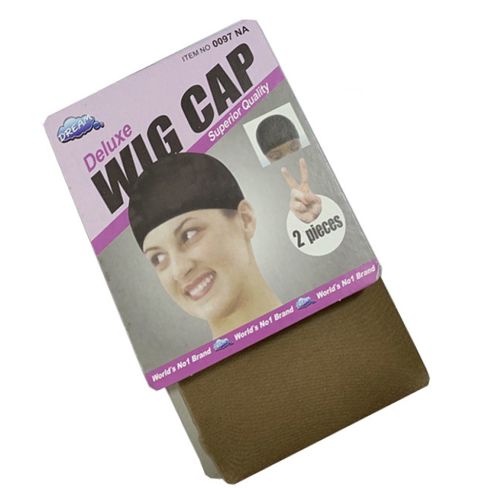{Soltweter} Set 2 Mũ Lưới Đội Tóc Giả Co Giãn Dành Cho Nữ