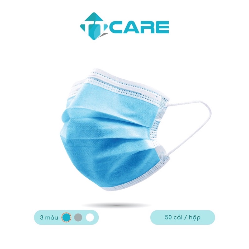 [Khẩu trang TT care chính hãng ]Khẩu Trang Y Tế 4 Lớp Siêu Kháng Khuẩn TT CARE Lọc Sạch Bụi Mịn Bảo Vệ Sức Khỏe Hiệu Quả