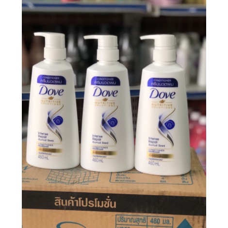 [ HANG NHAP KHAU ] Dầu gội + xả Dove vòi 450ml Thái Lan Loại I