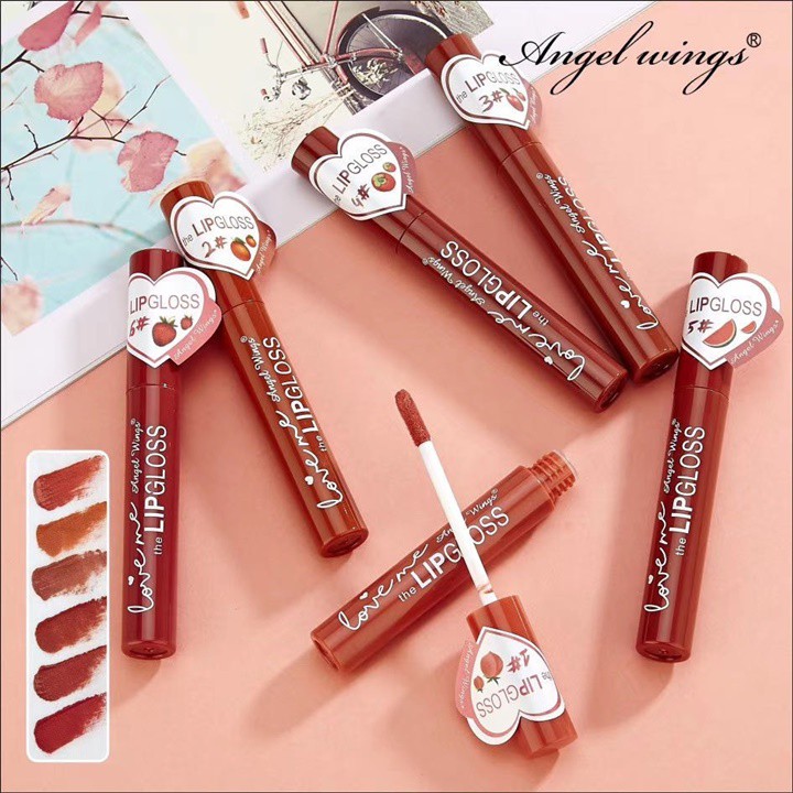 [Sỉ-Rẻ] Son kem lì, kháng nước, mịn môi Angel Wings 035 – KB342 [Lẻ-Sỉ]