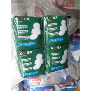 Combo 8 gói bvs kotex Freedom dày cánh