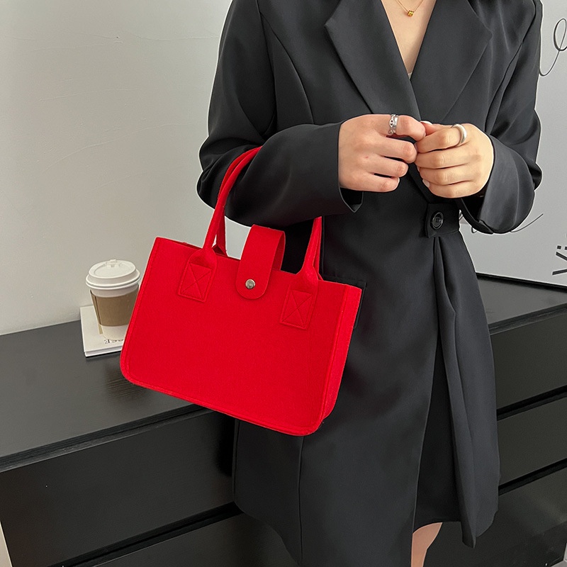 Túi tote Đeo Vai Tương Phản Thời Trang Mùa Hè 2022 Kiểu Dáng Đơn Giản Thuận Tiện