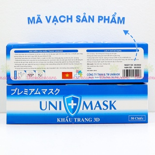 Khẩu trang 3d uni mask - ngăn bụi mịn - ảnh sản phẩm 7