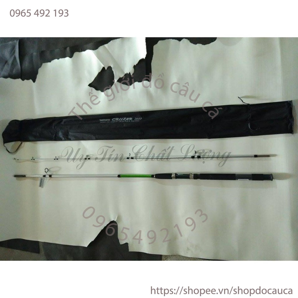 Cần 2 khúc cao cấp shimano Cruza 2m7 đặc ( rẻ vô địch )