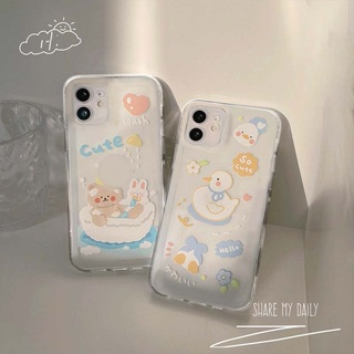 Ốp lưng xiaomi redmi 10C/note 10/note 8/note 8 pro/note 7/note 9s/note 9/redmi 9A/redmi 9/8A/8 mẫu Cute Duck n Bear _7