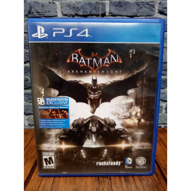 Đĩa Cd Bd Ps4 Batman Arkham Knight... Game Bluray Playstation4