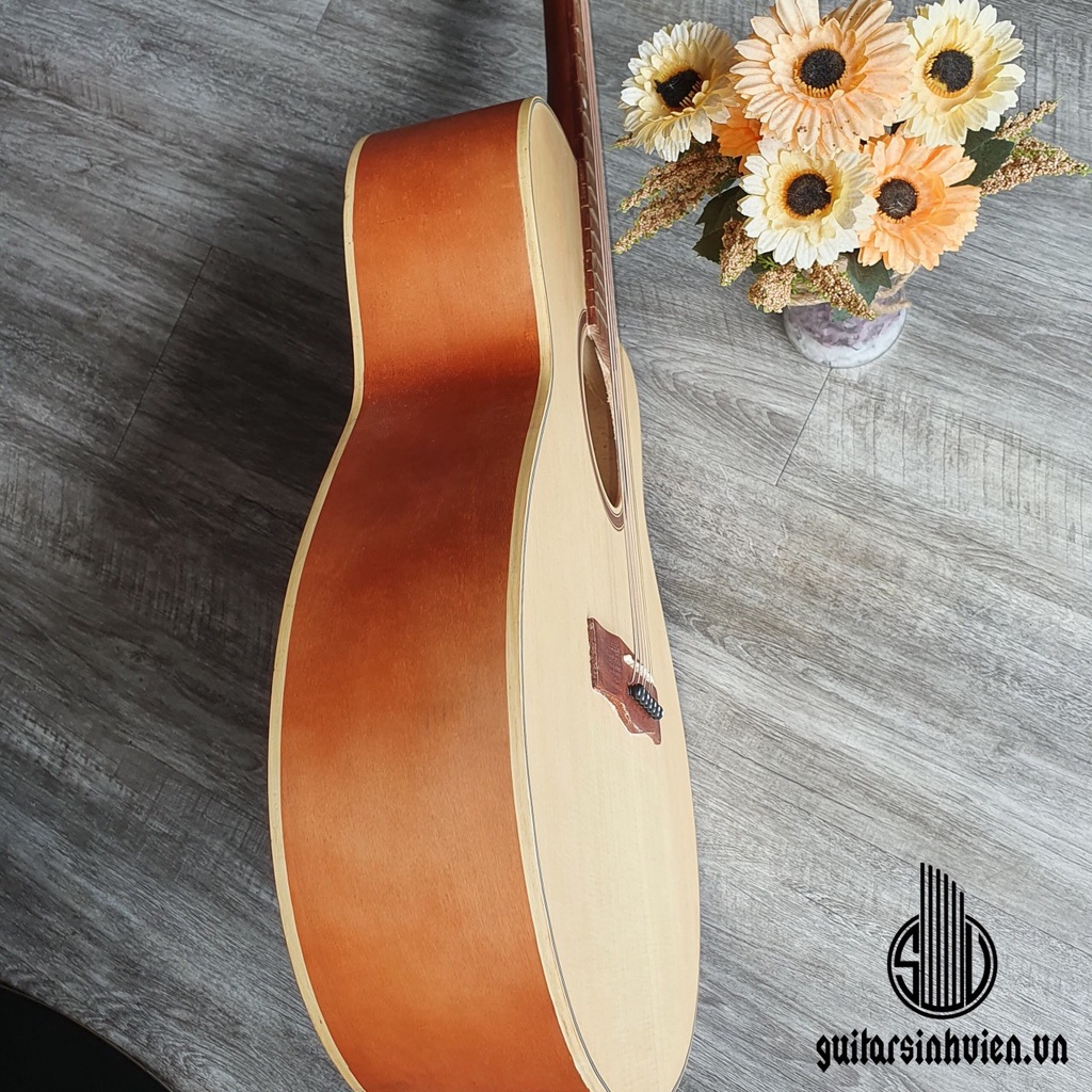 Đàn guitar acoustic  SV-A1 chuyên tập chơi - Đàn cao 105cm có ty chống cong - Tặng phụ kiện và bảo hành chu đáo tại shop