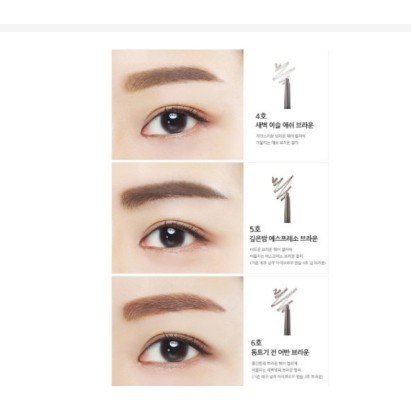 Chì kẻ chân mày innisfree Auto Eyebrow Pencil 0.3g