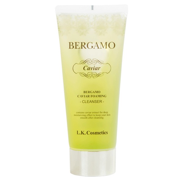 Sữa Rửa Mặt Dạng Gel Chống Lão Hóa Chiết Xuất Trứng Ca Muối Bergamo Caviar Foaming Cleanser 150ml