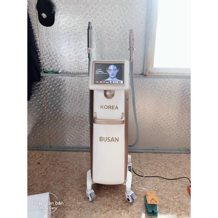 Máy triệt lông 2in1, Máy triệt lông Busan Korea