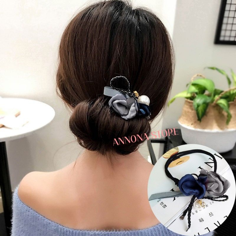 KẸP BÚI TÓC BÔNG HOA THỜI TRANG NỮ TÍNH