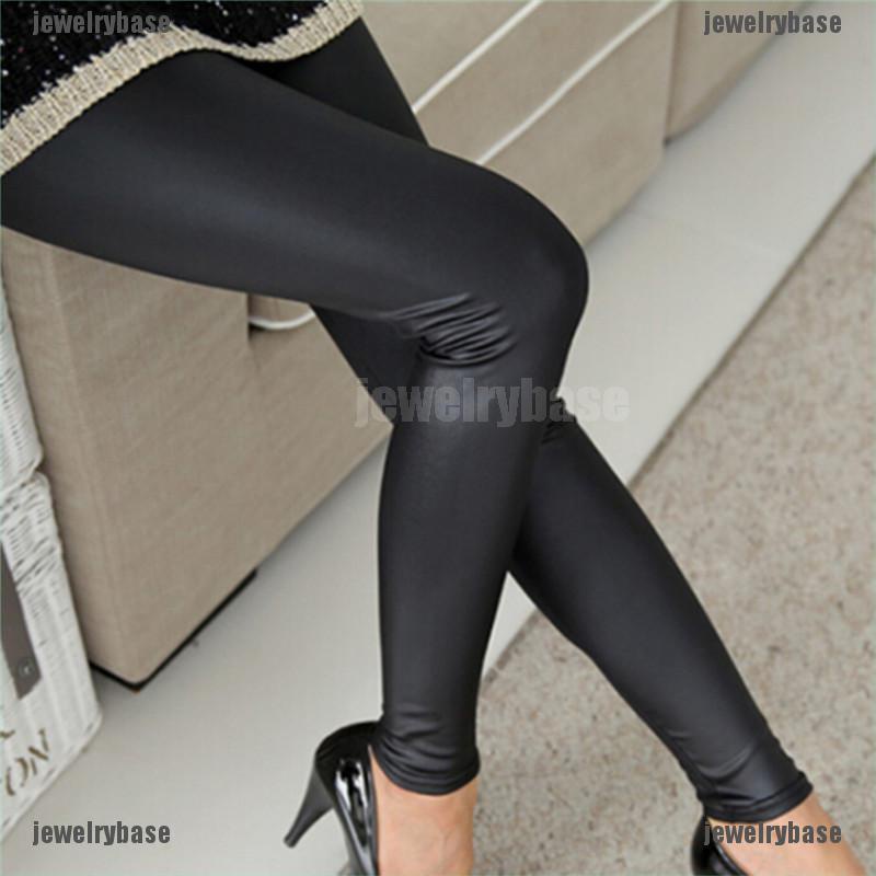 Quần legging giả da thời trang cá tính độc đáo