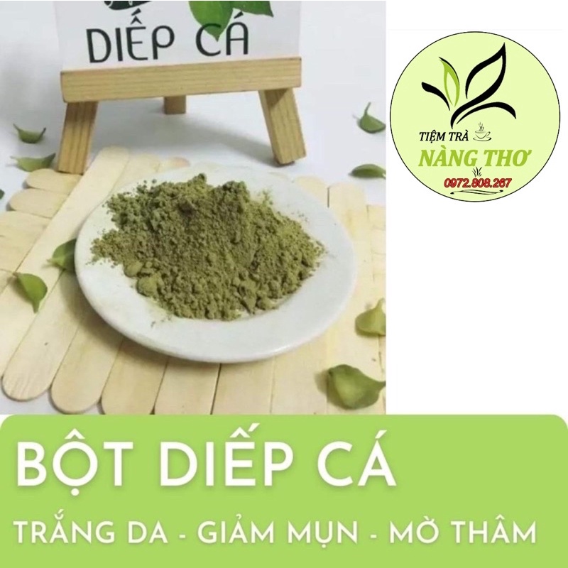 Bột Diếp Cá sấy lạnh nguyên chất 100% Organic - shop mỹ phẩm handmade