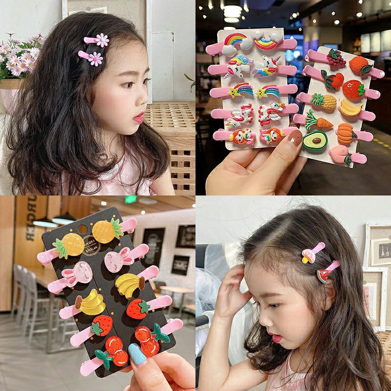 SET 10 CÁI HOẠ TIẾT | KẸP MỎ VỊT NHỰA DẺO MINI NHIỀU HOẠ TIẾT | VIDEO THẬT | SHOP BEECOW