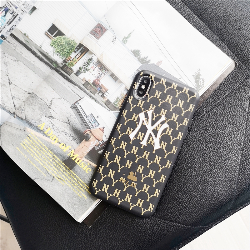 MLB Yankees Fashion brand Trend brand iphone case New York Yankees Major League of American Professional Baseball soft or hard case iphone 6 Plus 6S Plus 7Plus 8Plus X XR XS Max iphone 11 pro Max