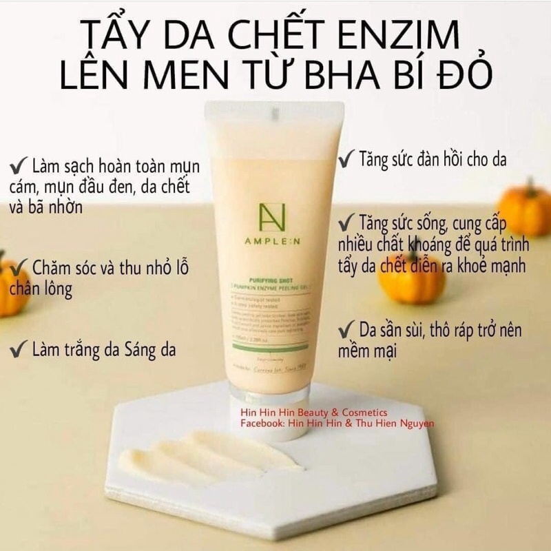 Tẩy da chết Enzim Bí Đỏ