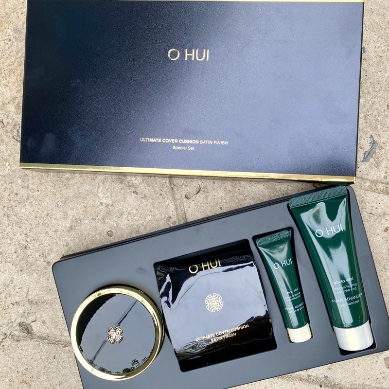 Siêu phẩm - Phấn nước Ohui Ultimate Cover Cushion Satin Finish SPF50+/ PA+++