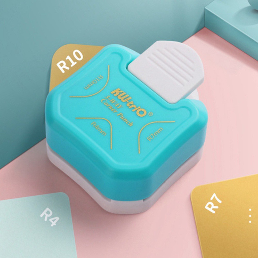 Dụng Cụ Cắt Góc Thẻ Giấy 3 Trong 1 Tiện Dụng