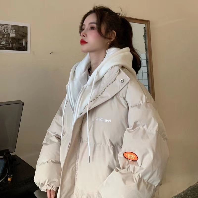 Áo phao nam nữ mũ áo hoodile phong cách hàn quốc trẻ trung cho mua đông AK7